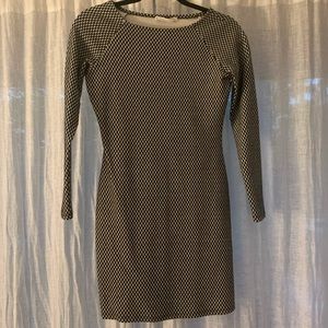 Mango fitted mini dress